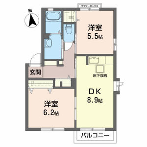 バリュージュ鶴ヶ谷 101号室