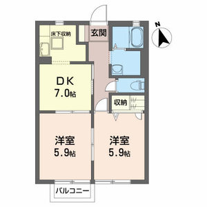 サニーハイツ西原 103号-16