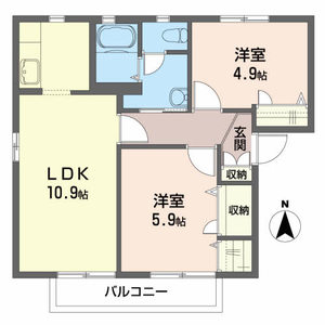 メゾン花巧房Ｂ 201号室