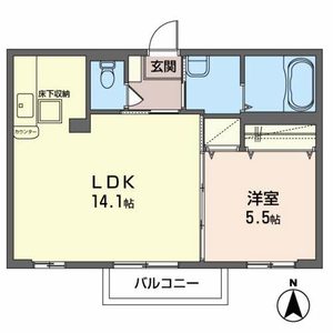 ウィル　クレールⅢ 102号室