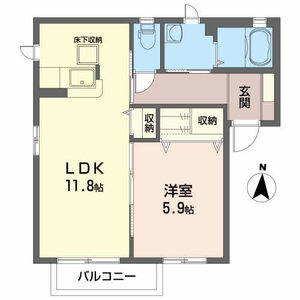 シャーメゾン桜木 101号室