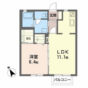 シャーメゾン・シュシュⅡ 202号室