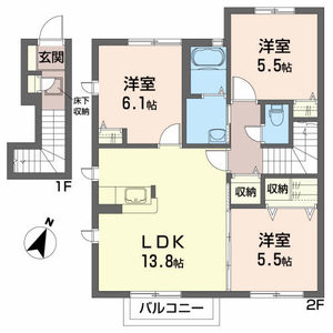 カーサ　デル　ソルＢ 202号室