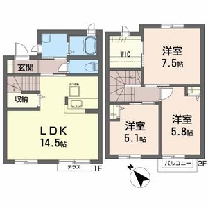 スカイプラザⅡＡ 101号室