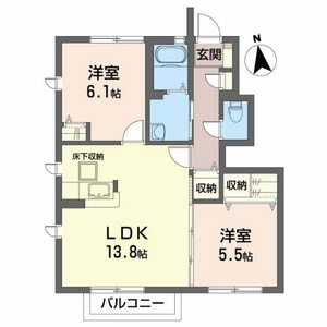 ディアス青葉・Ⅰ 102号室