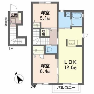 エクレシアⅡ 202号室