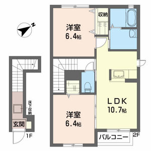 シャーメゾン菅谷台Ⅰ 202号室