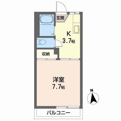 アビタシオンＫ 202号-16