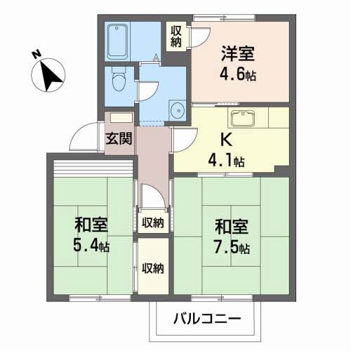 クレフォートメゾンB 202号-6