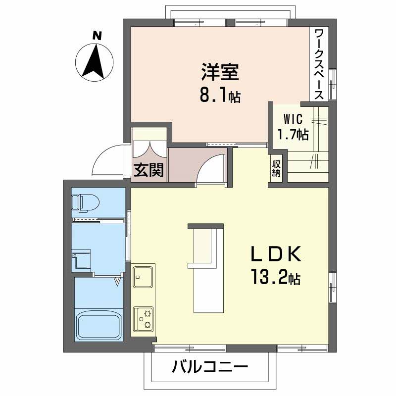 プリヴァートハイツＣ202-5