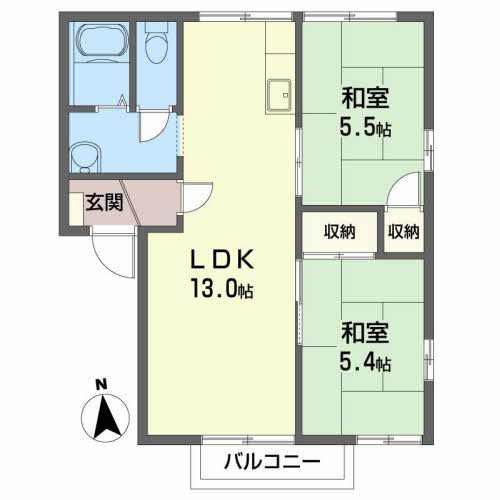 グリーンヒルズ鶴ヶ丘B 202号-13