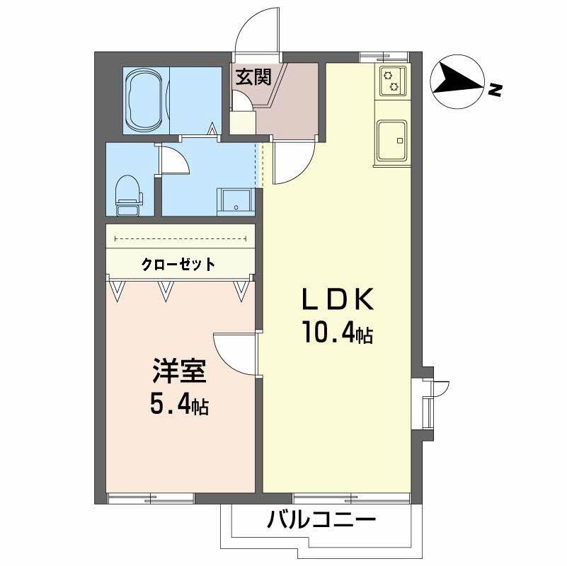 フレグランス台原 203号-7