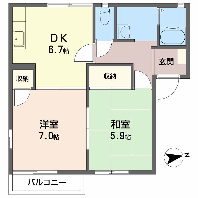 ＮＫコーポ202-2