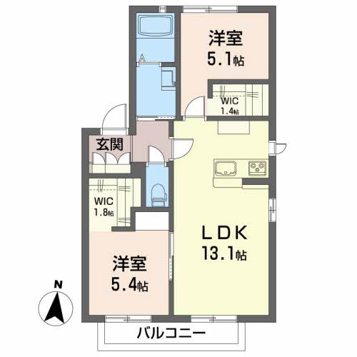 ファミールコートD 102号-16