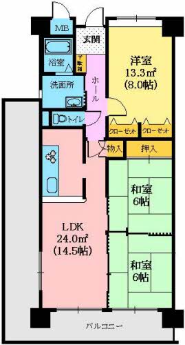 スペリア塩竈旭町１００１号室-2