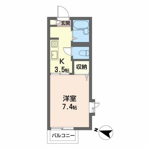 シャトー西館201-2