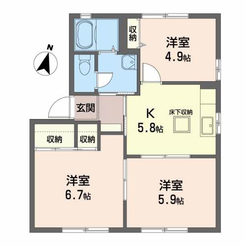 グリーンパークⅡ 101号-16