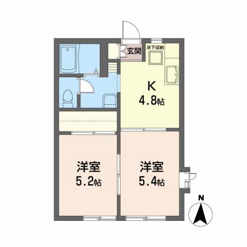 ウエストヴィラ栗生 101号-15