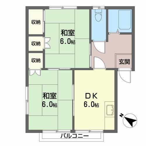 コーポ二の森202-2