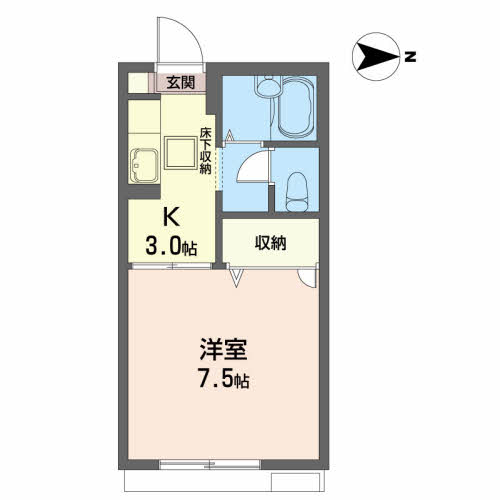 フローラルコート 101号-16