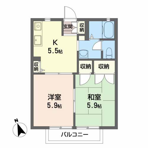 ドミール南光台 202号-6