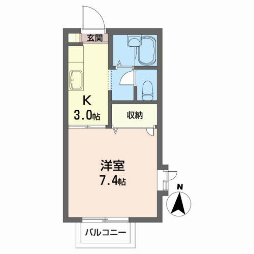 ウエストパル高崎 203号-16