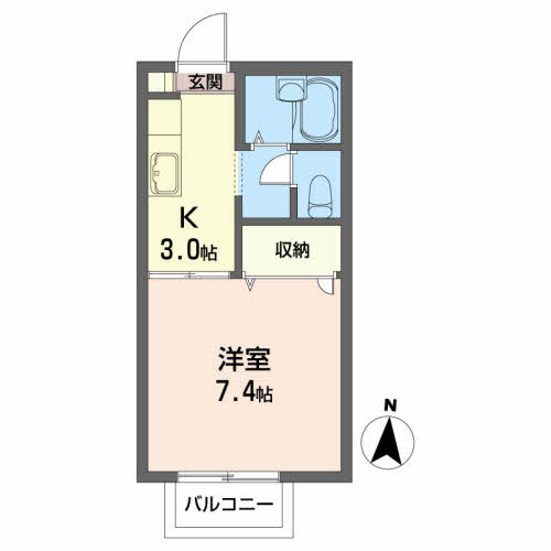 ウエストパル高崎 206号-15