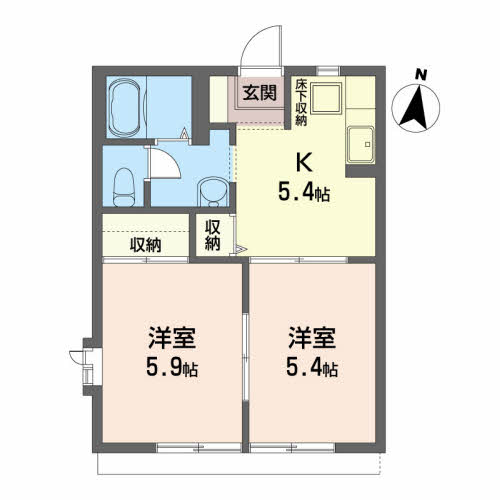 ボヌール・富Ａ 101号-16