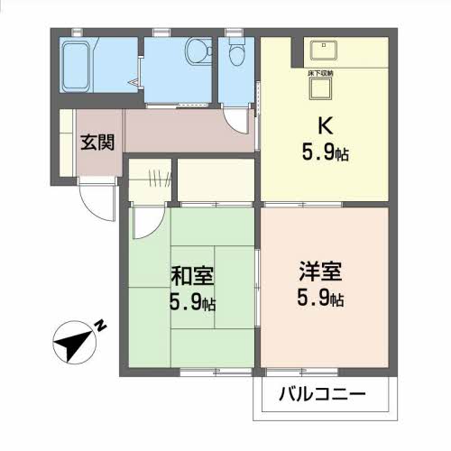 ルミエール大宮Ⅰ 102号-3