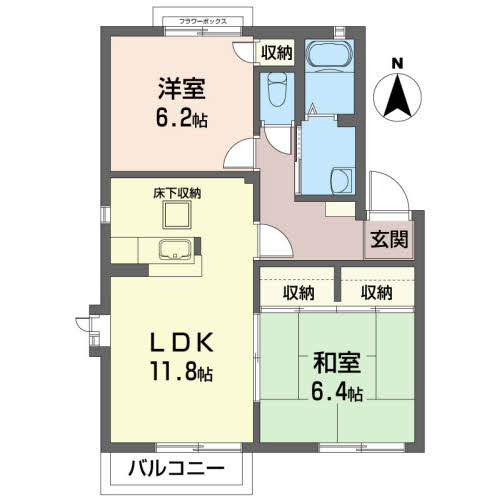 グリーンハウスⅤ 102号-15