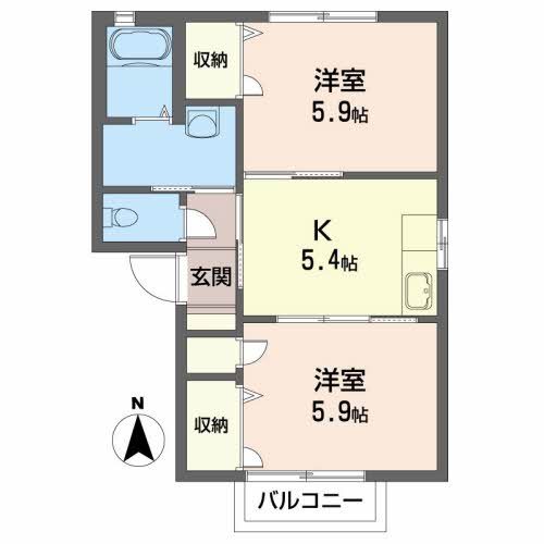 クレール松陵202-2