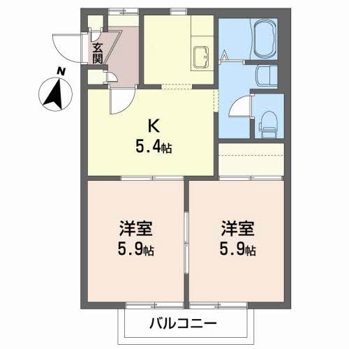 サンハイツ　ヒロ201-2