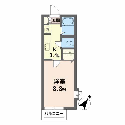 タートルヒルズＢ 201号-16