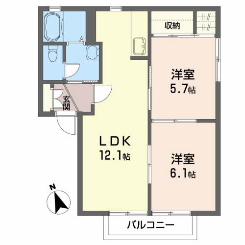 ラルジュ・コートⅠ201-2
