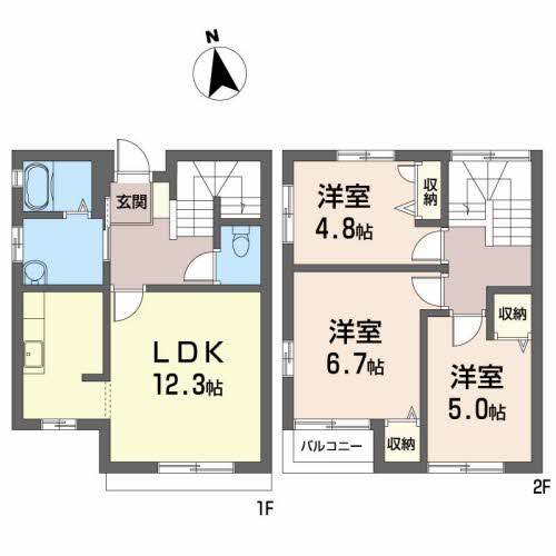 メゾネットＭ＆Ｋ 102号-2