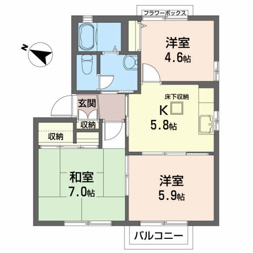 クレストコートＢ101-2