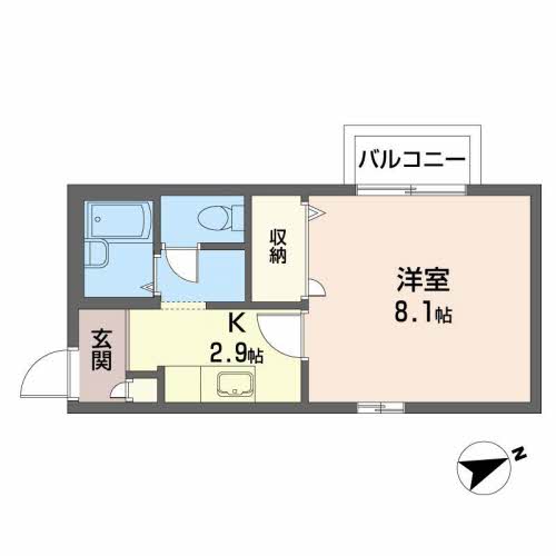 クレストコート支倉203-2