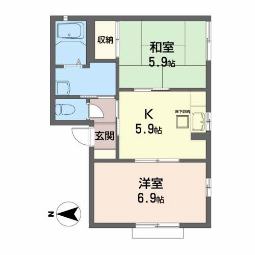 フジコウハイツ１０102-2