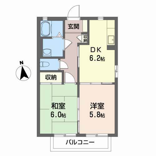 シャーメゾン豊田Ｂ203-2