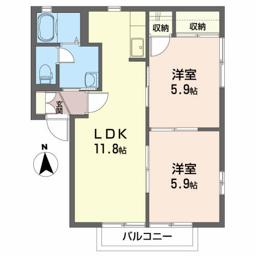 グランドゥールⅢ 202号-14
