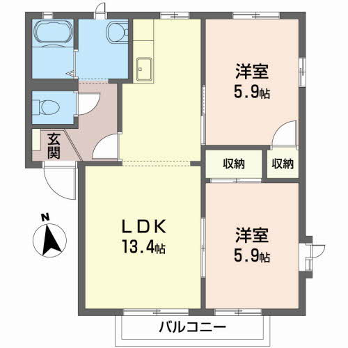 サンライトＫＡＴＯ・Ｂ 202号-14