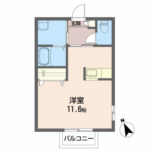 ラ・テラザ北仙台201-2