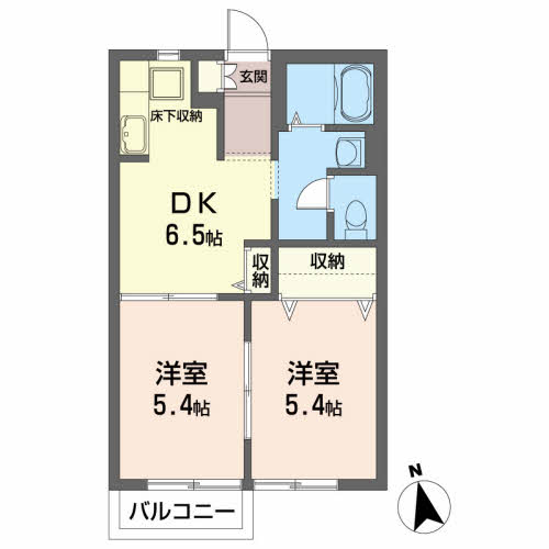 ドエルポラリスＢ 102号-14