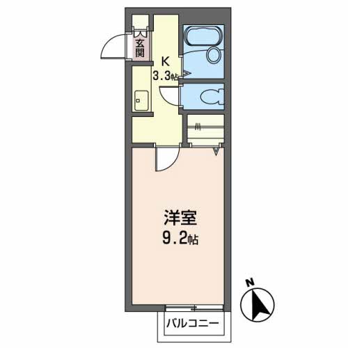 シャーメゾン国見 206号-5