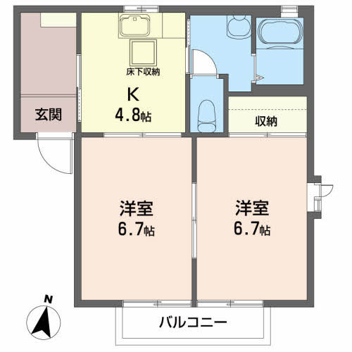 マーメゾン高玉Ａ 102号-2