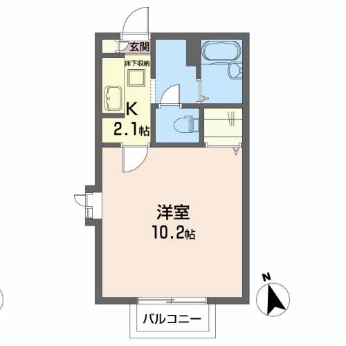 ＫＳフラットＡ 102号-5