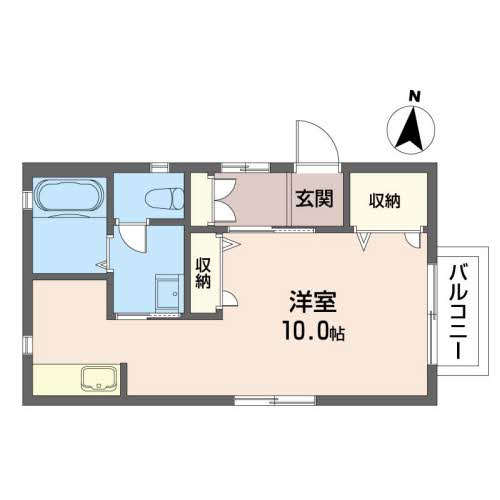 サウスエンド富沢 201号-2