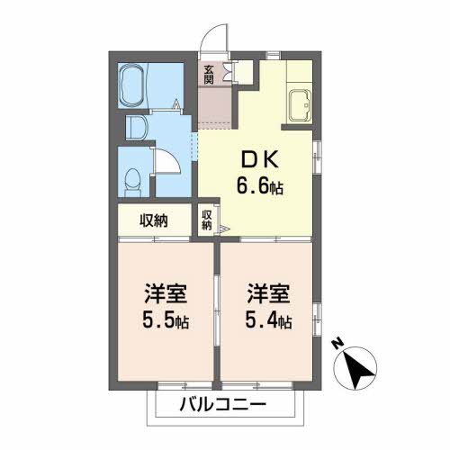 シャーメゾンななえＰａｒｔⅢ201-2