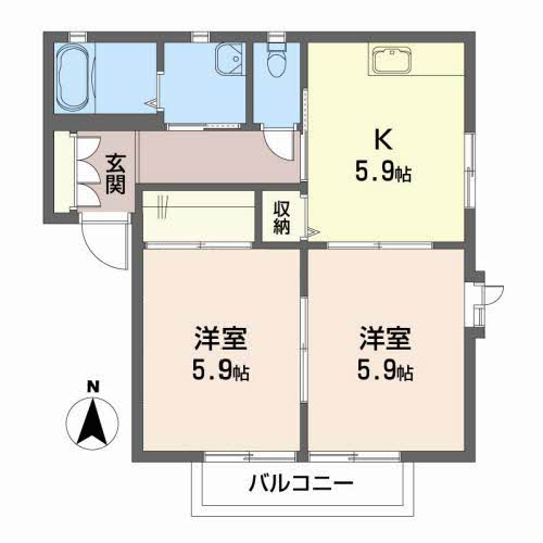 パス・カリーニョＡ 202号-16