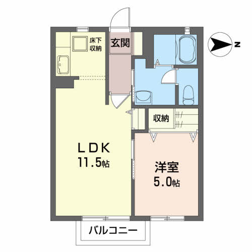 クレストコートⅠ 102号-2